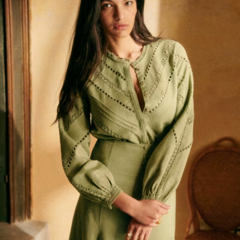 NWT Sezane ATHÉNAÏS BLOUSE
